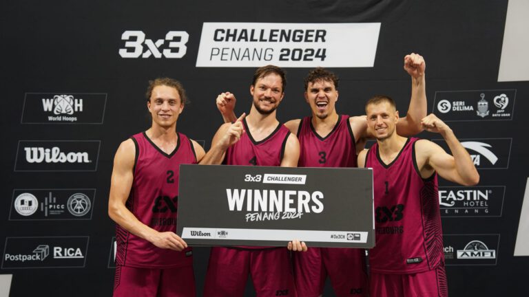 Fribourg produce unbeaten run to win FIBA 3×3 Penang Challenger 2024
