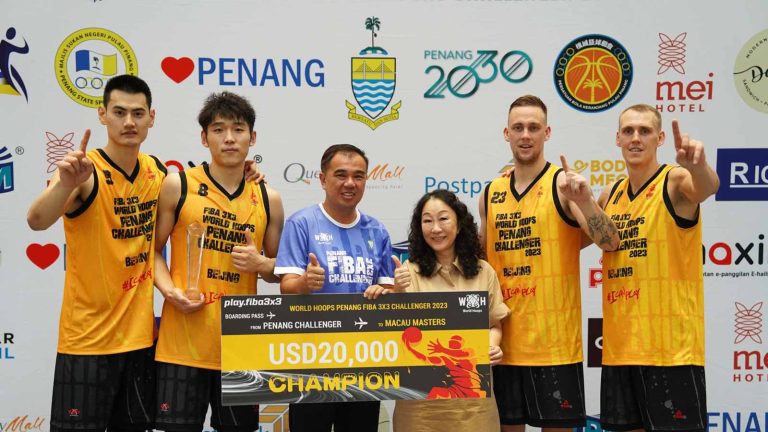 Beijing wins battle of Chinese heavyweights at FIBA 3×3 World Hoops Penang Challenger 2023